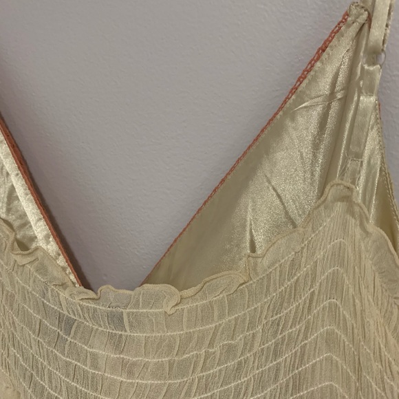 HALE BOB Silk Rayon Burnout Empire Waist Dress - Picture 7 of 8